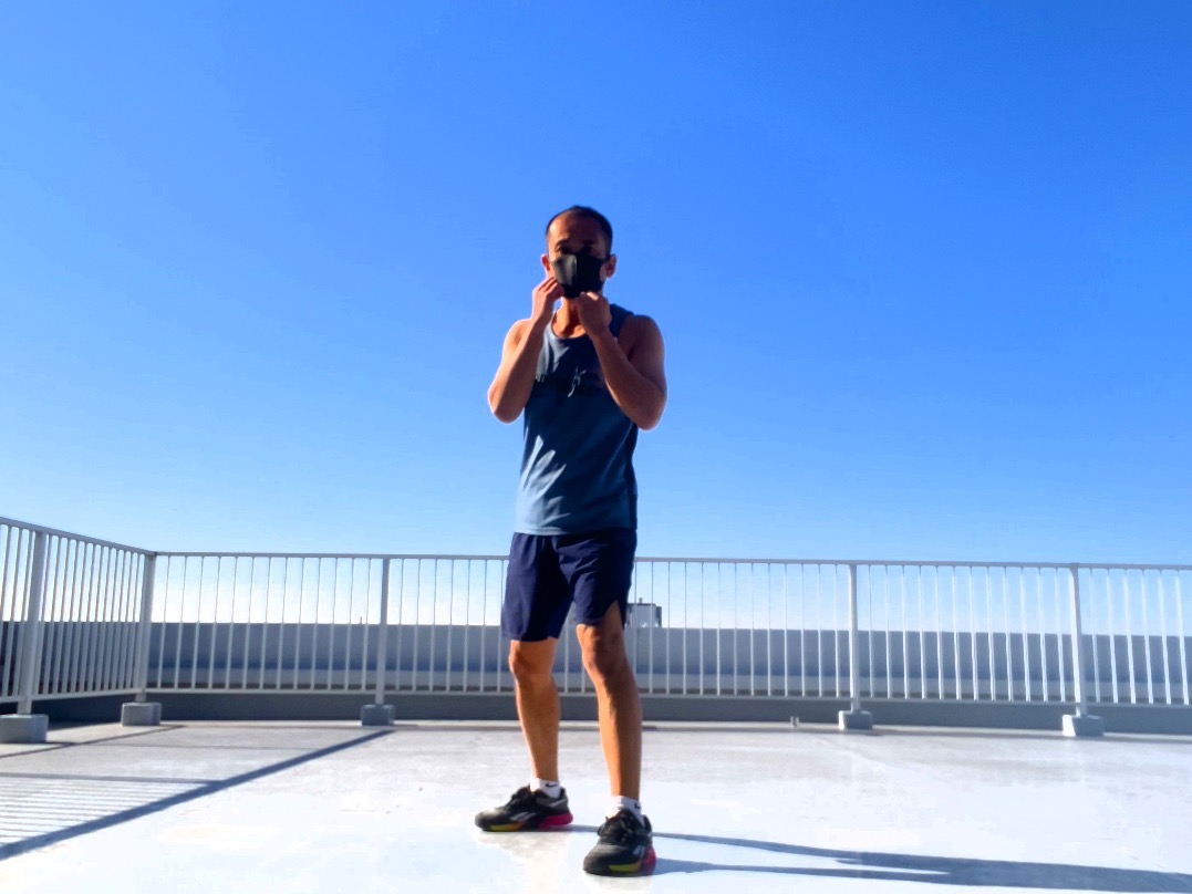 ボディコンバット,レスミルズ,レスミルズインストラクター,ボディコンバット93,ウォーミングアップ上半身,ポイント